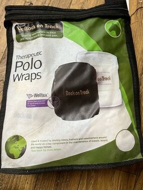 Back on Track- Therapeutic Polo Wraps - White